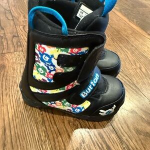Burton Kids' Snowboard Boots - Black Multicolor